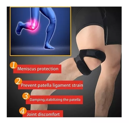 Menisquera Doble Soporte para Rodilla